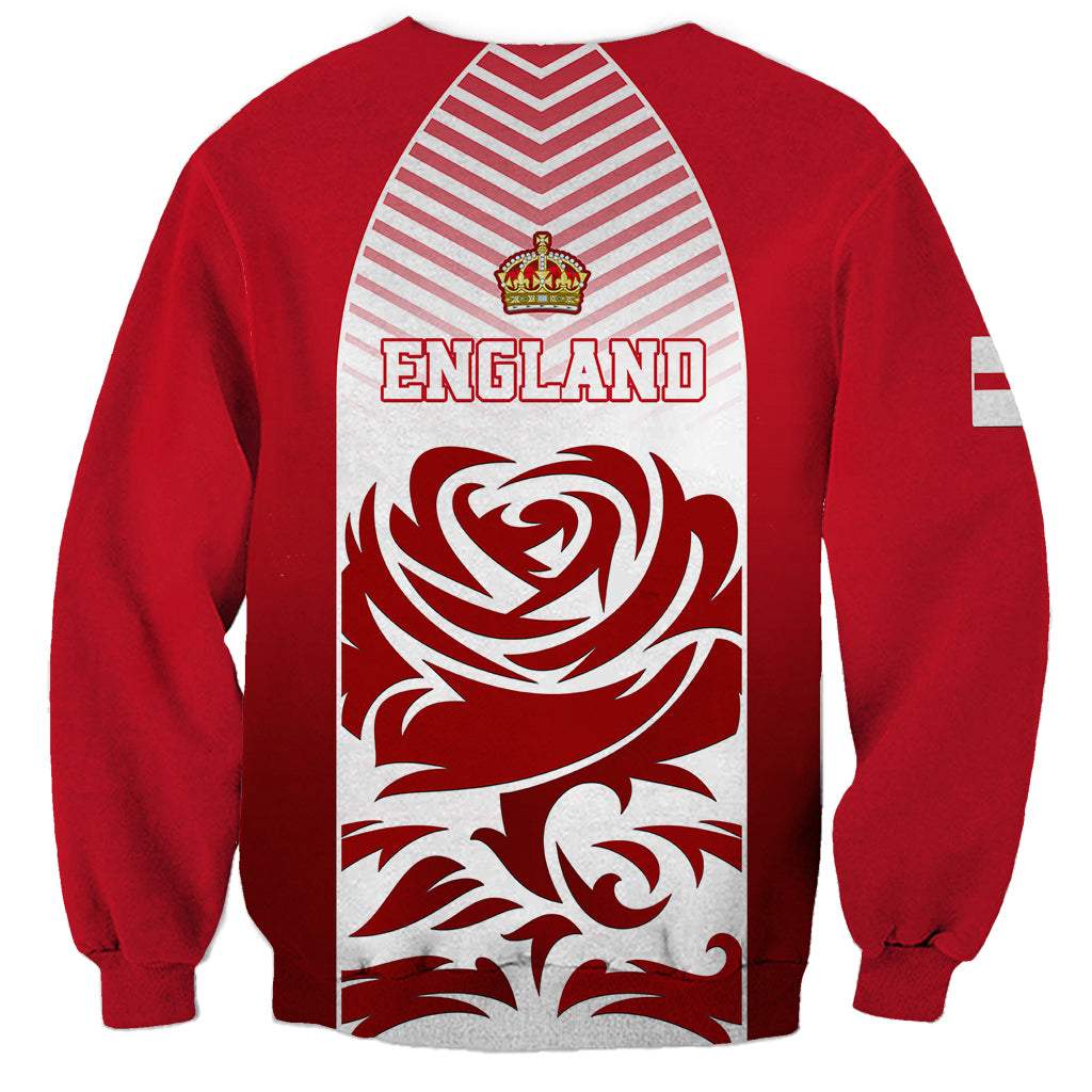 England Sweatshirt Three Lions and Tudor Rose - Wonder Print Shop