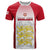 England T Shirt Three Lions and Tudor Rose - Wonder Print Shop