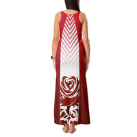 England Tank Maxi Dress Three Lions and Tudor Rose - Wonder Print Shop