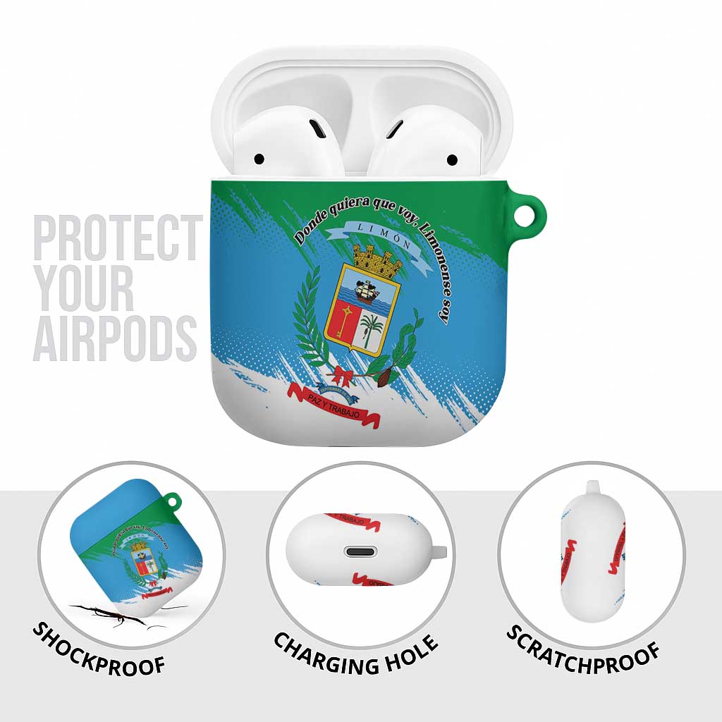 Costa Rica Limón Province AirPods Case Donde Quiera Que Voy Limonense Soy - Wonder Print Shop