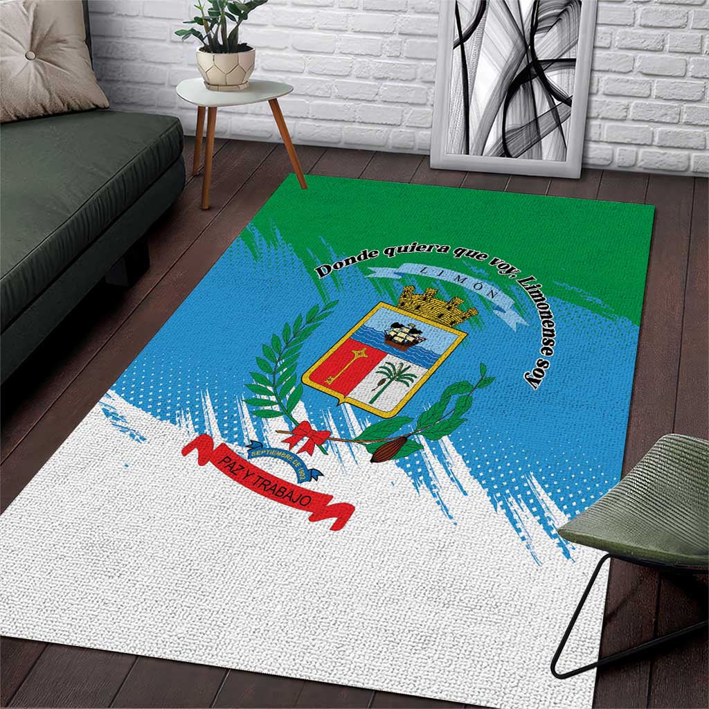 Costa Rica Limón Province Area Rug Donde Quiera Que Voy Limonense Soy - Wonder Print Shop