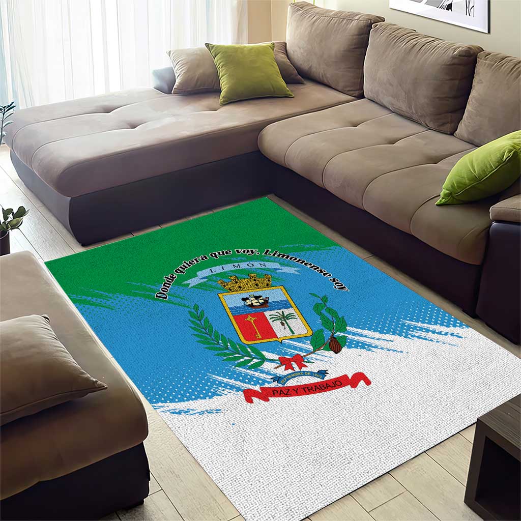 Costa Rica Limón Province Area Rug Donde Quiera Que Voy Limonense Soy - Wonder Print Shop