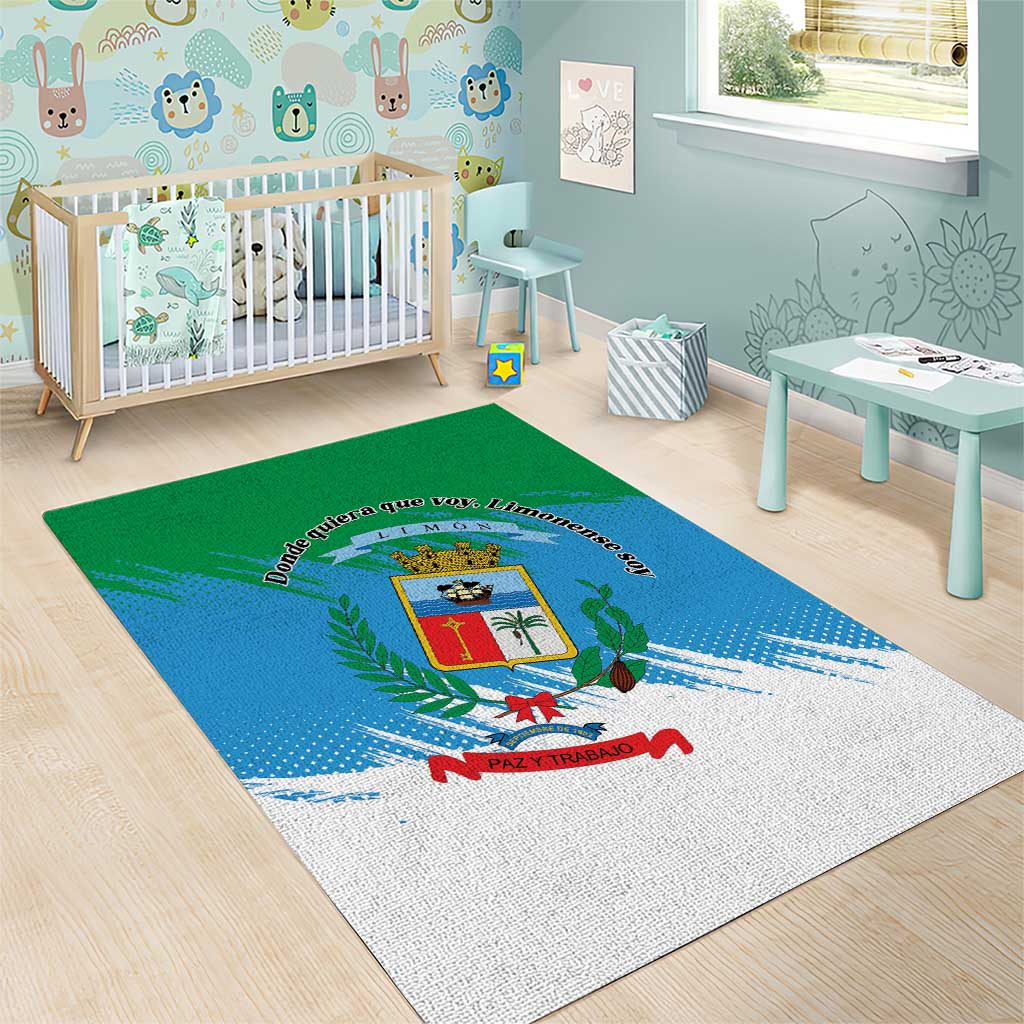 Costa Rica Limón Province Area Rug Donde Quiera Que Voy Limonense Soy - Wonder Print Shop