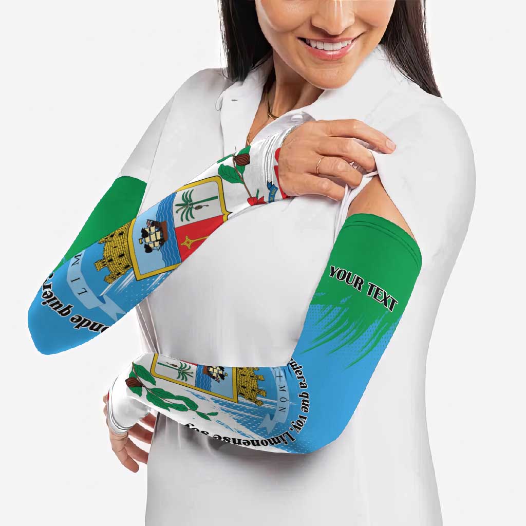Costa Rica Limón Province Arm Sleeves Donde Quiera Que Voy Limonense Soy - Wonder Print Shop
