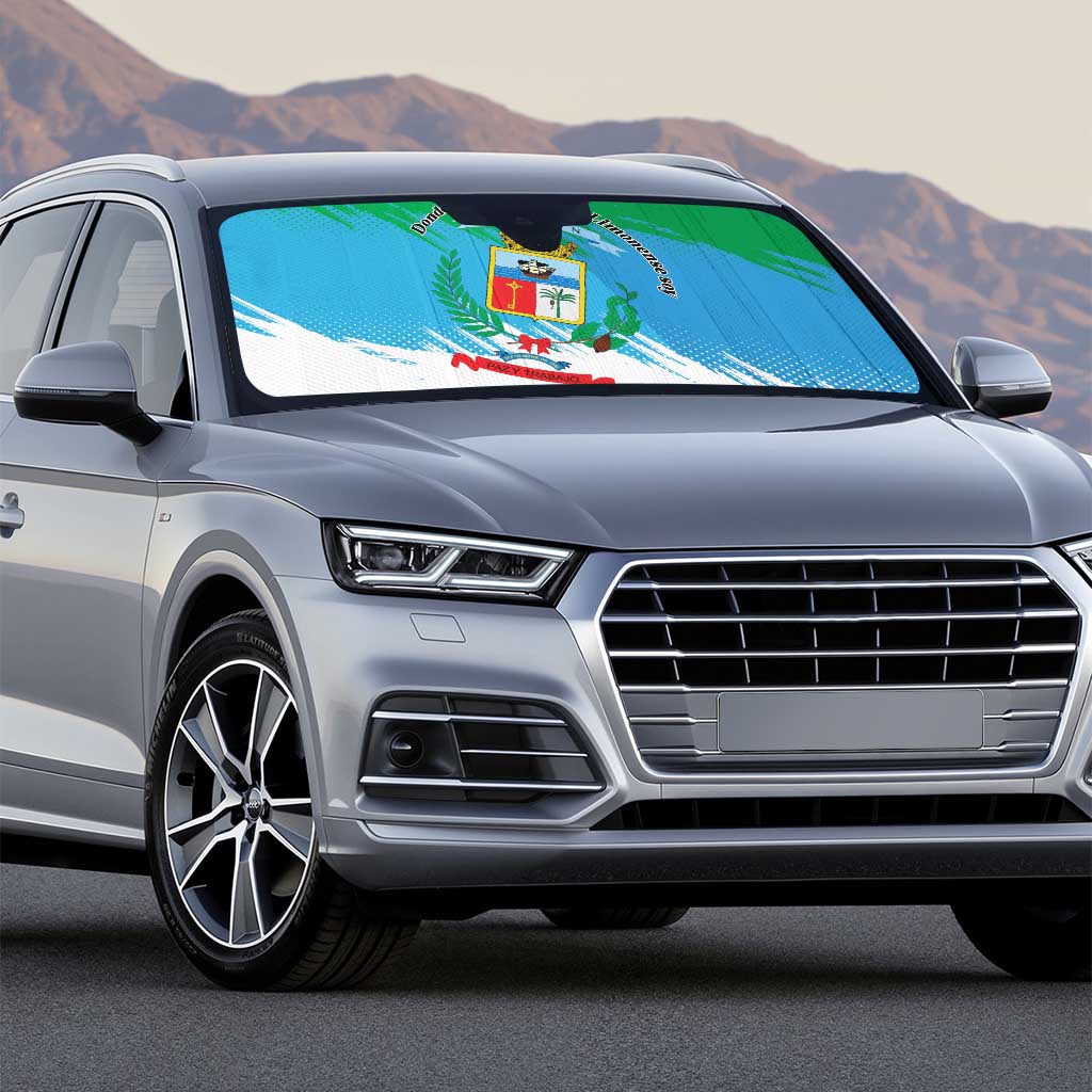 Costa Rica Limón Province Auto Sun Shade Donde Quiera Que Voy Limonense Soy - Wonder Print Shop