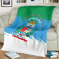 Costa Rica Limón Province Blanket Donde Quiera Que Voy Limonense Soy - Wonder Print Shop