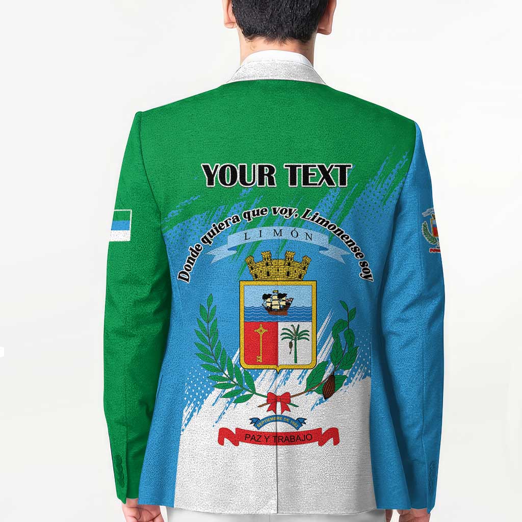 Personalized Costa Rica Limón Province Blazer Donde Quiera Que Voy Limonense Soy - Wonder Print Shop
