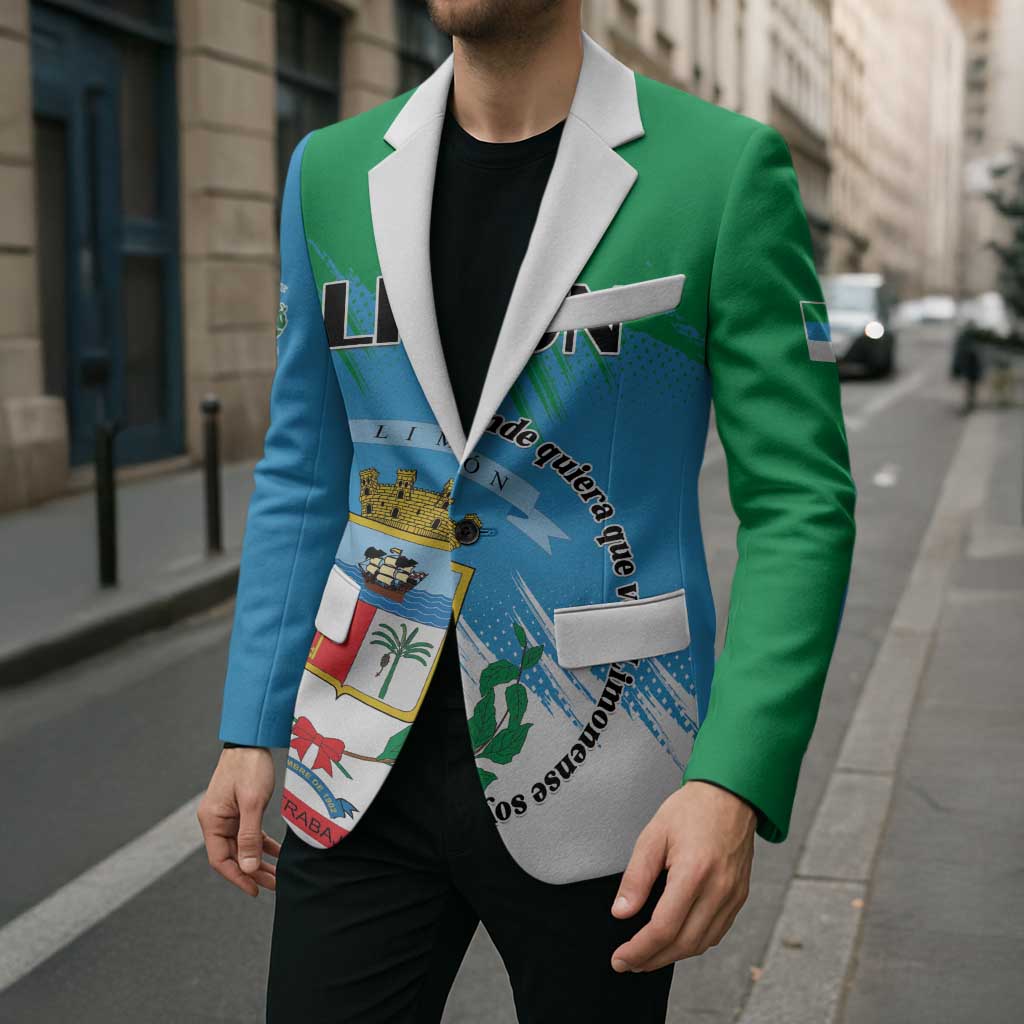 Personalized Costa Rica Limón Province Blazer Donde Quiera Que Voy Limonense Soy - Wonder Print Shop