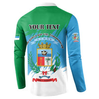 Personalized Costa Rica Limón Province Button Sweatshirt Donde Quiera Que Voy Limonense Soy - Wonder Print Shop