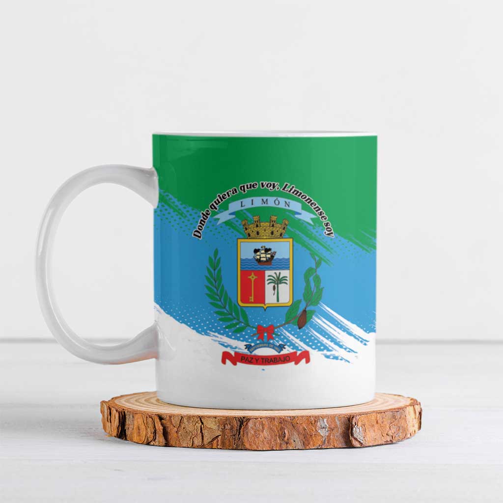 Costa Rica Limón Province Ceramic Mug Donde Quiera Que Voy Limonense Soy - Wonder Print Shop