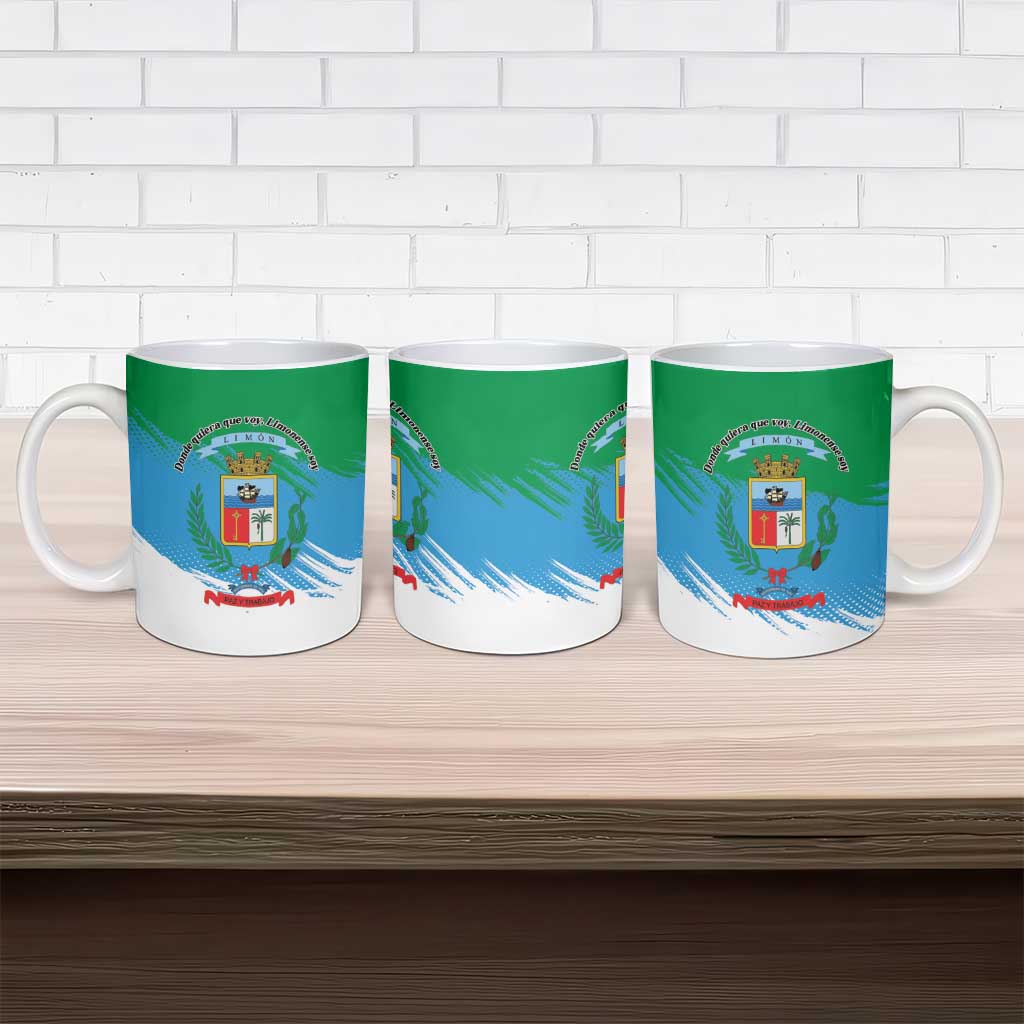Costa Rica Limón Province Ceramic Mug Donde Quiera Que Voy Limonense Soy - Wonder Print Shop