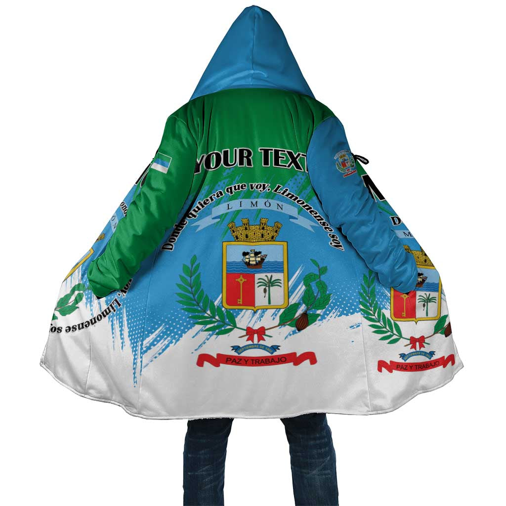 Personalized Costa Rica Limón Province Cloak Donde Quiera Que Voy Limonense Soy - Wonder Print Shop