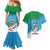 Personalized Costa Rica Limón Province Couples Matching Mermaid Dress and Hawaiian Shirt Donde Quiera Que Voy Limonense Soy - Wonder Print Shop