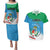 Personalized Costa Rica Limón Province Couples Matching Puletasi and Hawaiian Shirt Donde Quiera Que Voy Limonense Soy - Wonder Print Shop