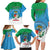 Personalized Costa Rica Limón Province Family Matching Long Sleeve Bodycon Dress and Hawaiian Shirt Donde Quiera Que Voy Limonense Soy - Wonder Print Shop