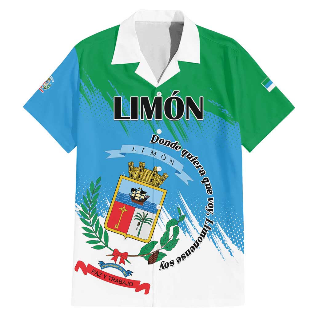 Personalized Costa Rica Limón Province Family Matching Mermaid Dress and Hawaiian Shirt Donde Quiera Que Voy Limonense Soy - Wonder Print Shop