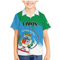 Personalized Costa Rica Limón Province Family Matching Mermaid Dress and Hawaiian Shirt Donde Quiera Que Voy Limonense Soy - Wonder Print Shop