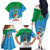 Personalized Costa Rica Limón Province Family Matching Off The Shoulder Long Sleeve Dress and Hawaiian Shirt Donde Quiera Que Voy Limonense Soy - Wonder Print Shop