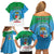 Personalized Costa Rica Limón Province Family Matching Off Shoulder Short Dress and Hawaiian Shirt Donde Quiera Que Voy Limonense Soy - Wonder Print Shop