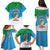 Personalized Costa Rica Limón Province Family Matching Puletasi and Hawaiian Shirt Donde Quiera Que Voy Limonense Soy - Wonder Print Shop