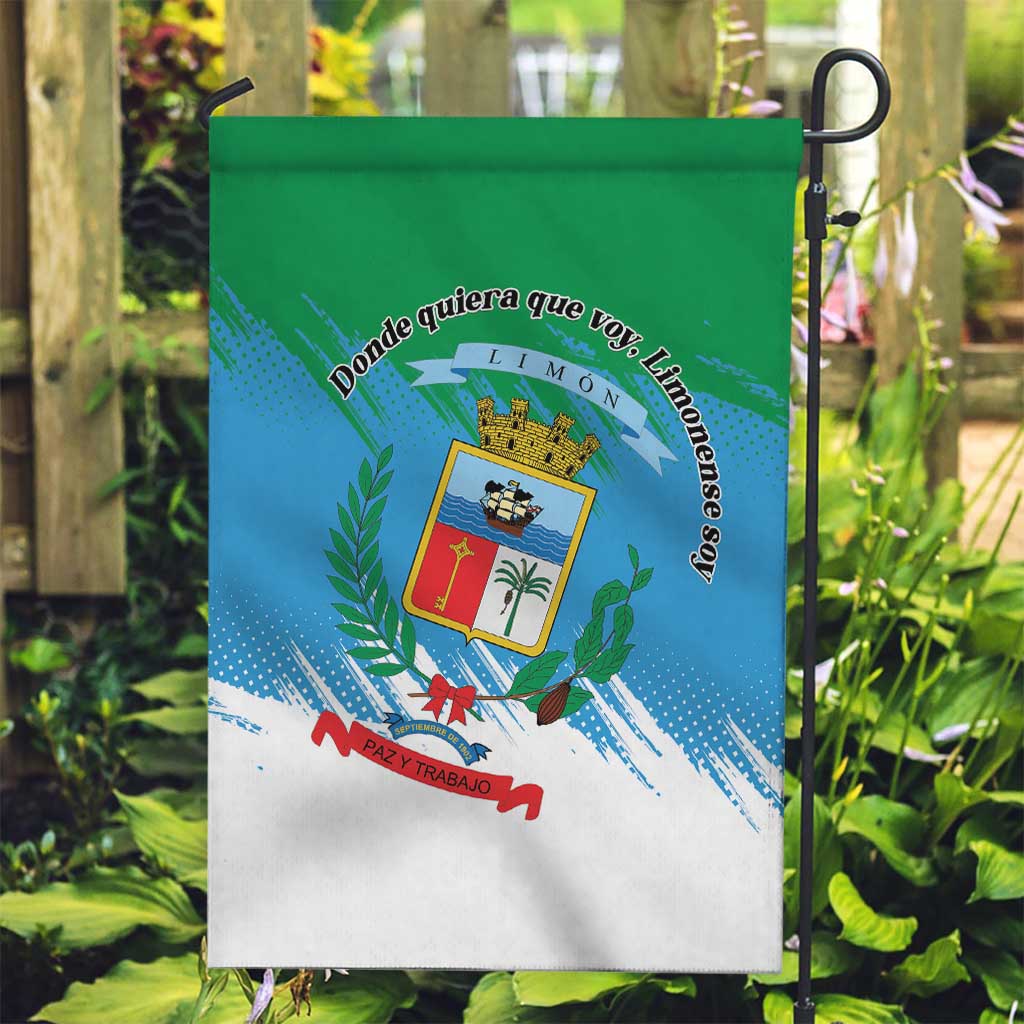 Costa Rica Limón Province Garden Flag Donde Quiera Que Voy Limonense Soy - Wonder Print Shop