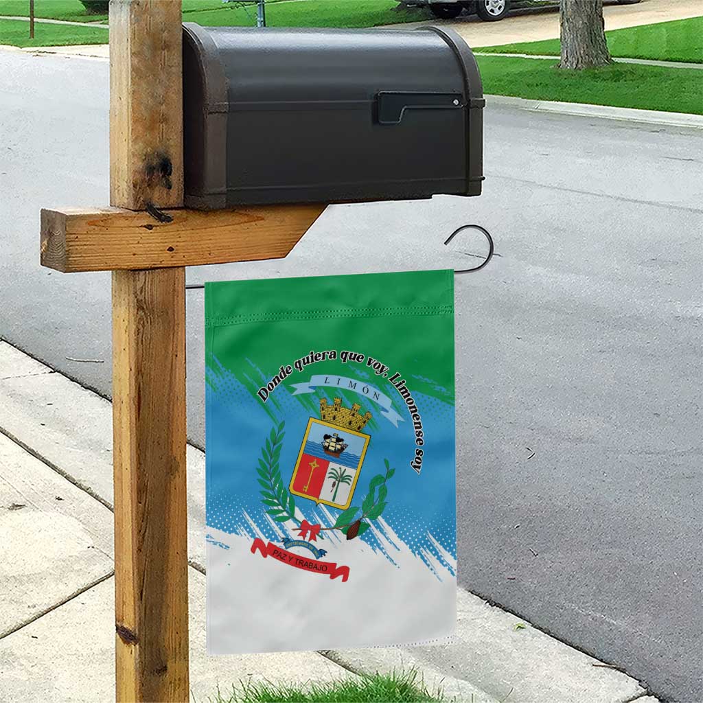 Costa Rica Limón Province Garden Flag Donde Quiera Que Voy Limonense Soy - Wonder Print Shop