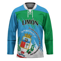 Personalized Costa Rica Limón Province Hockey Jersey Donde Quiera Que Voy Limonense Soy - Wonder Print Shop