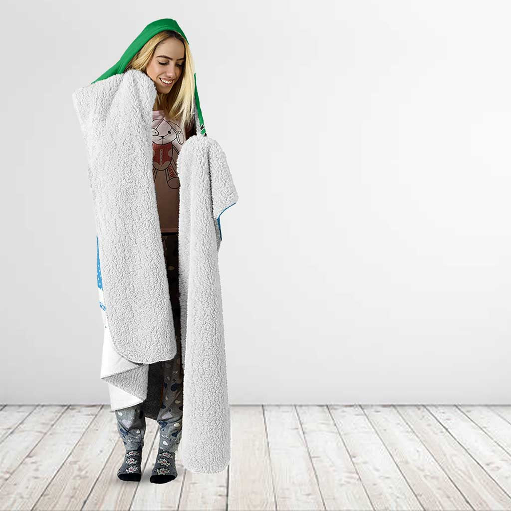 Costa Rica Limón Province Hooded Blanket Donde Quiera Que Voy Limonense Soy - Wonder Print Shop