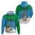 Personalized Costa Rica Limón Province Hoodie Donde Quiera Que Voy Limonense Soy - Wonder Print Shop