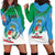 Personalized Costa Rica Limón Province Hoodie Dress Donde Quiera Que Voy Limonense Soy - Wonder Print Shop