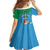 Personalized Costa Rica Limón Province Kid Short Sleeve Dress Donde Quiera Que Voy Limonense Soy - Wonder Print Shop