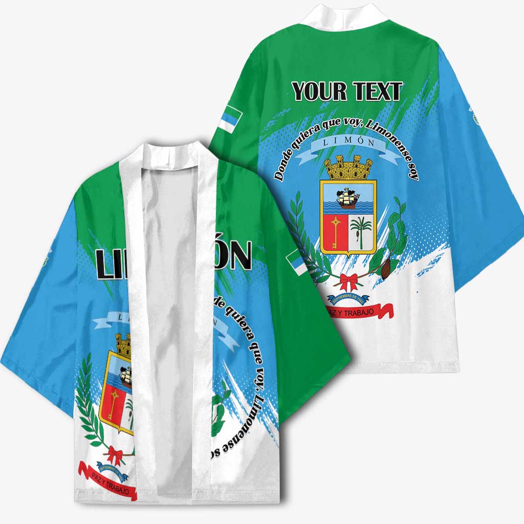 Personalized Costa Rica Limón Province Kimono Donde Quiera Que Voy Limonense Soy - Wonder Print Shop