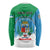 Personalized Costa Rica Limón Province Long Sleeve Shirt Donde Quiera Que Voy Limonense Soy - Wonder Print Shop