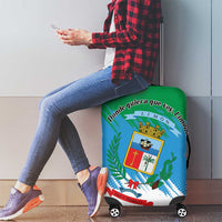 Costa Rica Limón Province Luggage Cover Donde Quiera Que Voy Limonense Soy - Wonder Print Shop