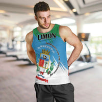 Personalized Costa Rica Limón Province Men Tank Top Donde Quiera Que Voy Limonense Soy - Wonder Print Shop
