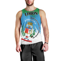 Personalized Costa Rica Limón Province Men Tank Top Donde Quiera Que Voy Limonense Soy - Wonder Print Shop