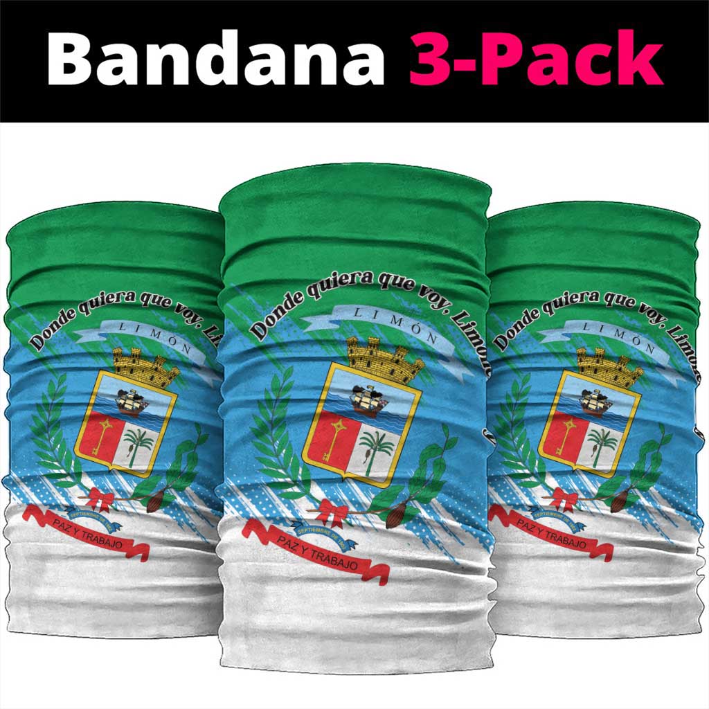 Costa Rica Limón Province Neck Gaiter Donde Quiera Que Voy Limonense Soy - Wonder Print Shop