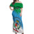 Personalized Costa Rica Limón Province Off Shoulder Maxi Dress Donde Quiera Que Voy Limonense Soy - Wonder Print Shop