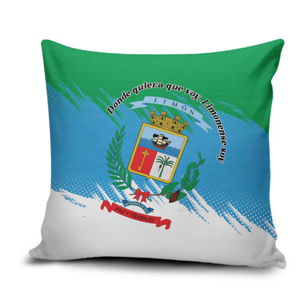 Costa Rica Limón Province Pillow Cover Donde Quiera Que Voy Limonense Soy - Wonder Print Shop