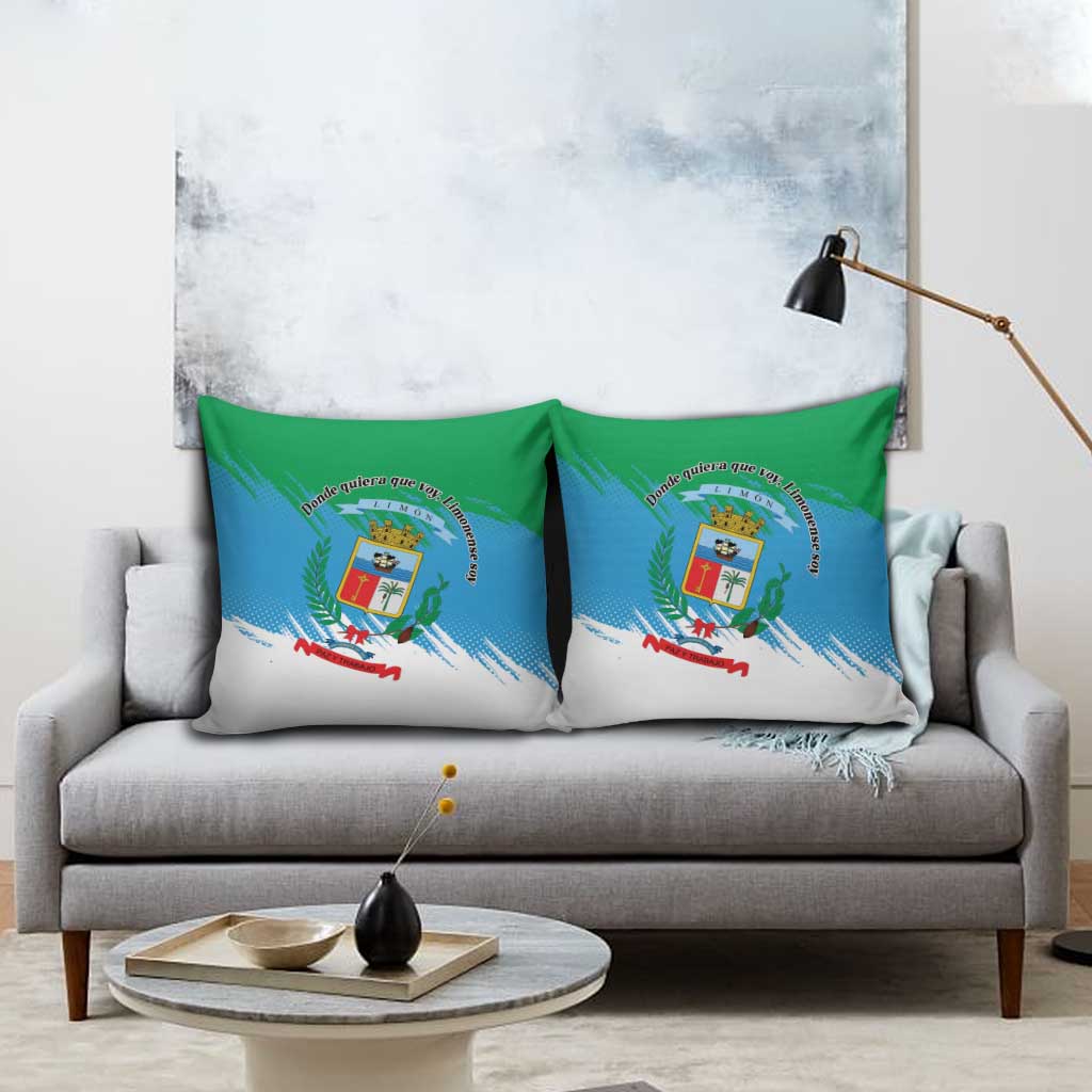 Costa Rica Limón Province Pillow Cover Donde Quiera Que Voy Limonense Soy - Wonder Print Shop