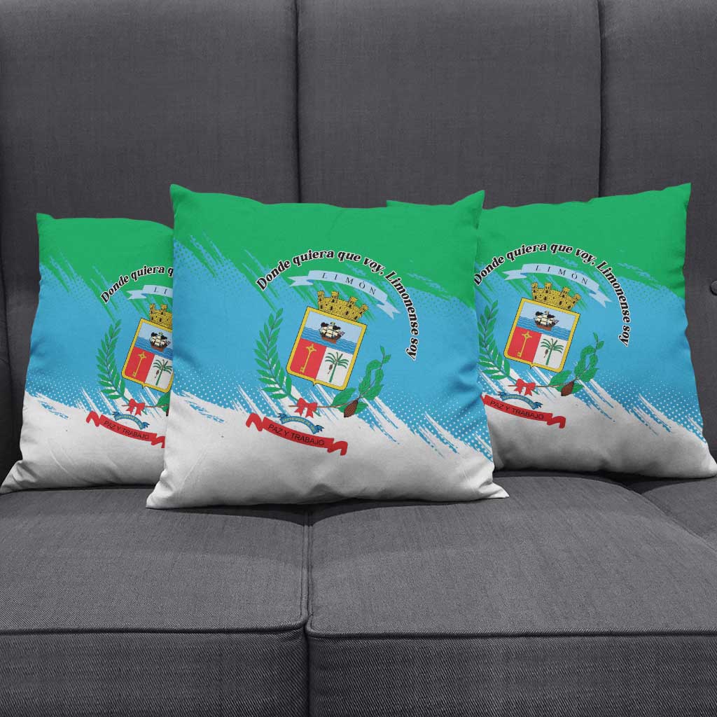 Costa Rica Limón Province Pillow Cover Donde Quiera Que Voy Limonense Soy - Wonder Print Shop