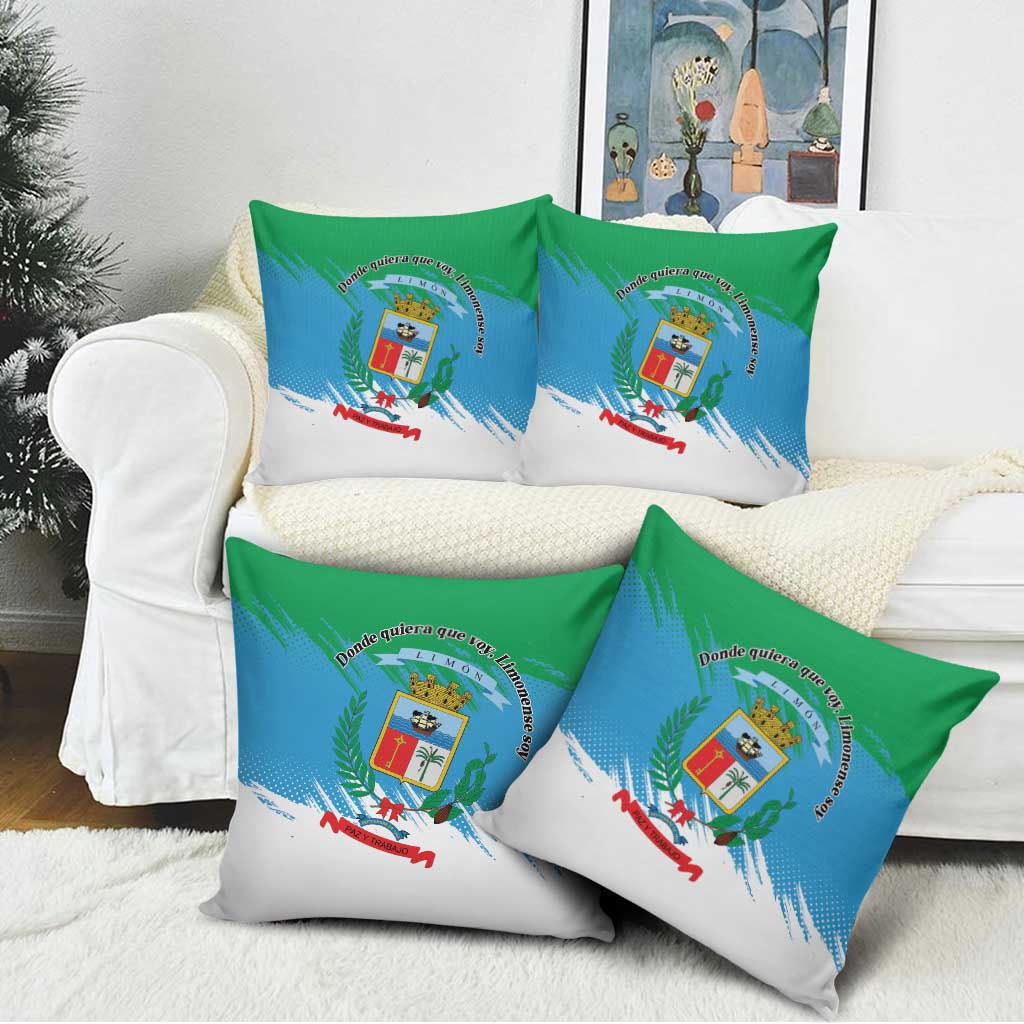 Costa Rica Limón Province Pillow Cover Donde Quiera Que Voy Limonense Soy - Wonder Print Shop