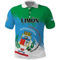 Personalized Costa Rica Limón Province Polo Shirt Donde Quiera Que Voy Limonense Soy - Wonder Print Shop