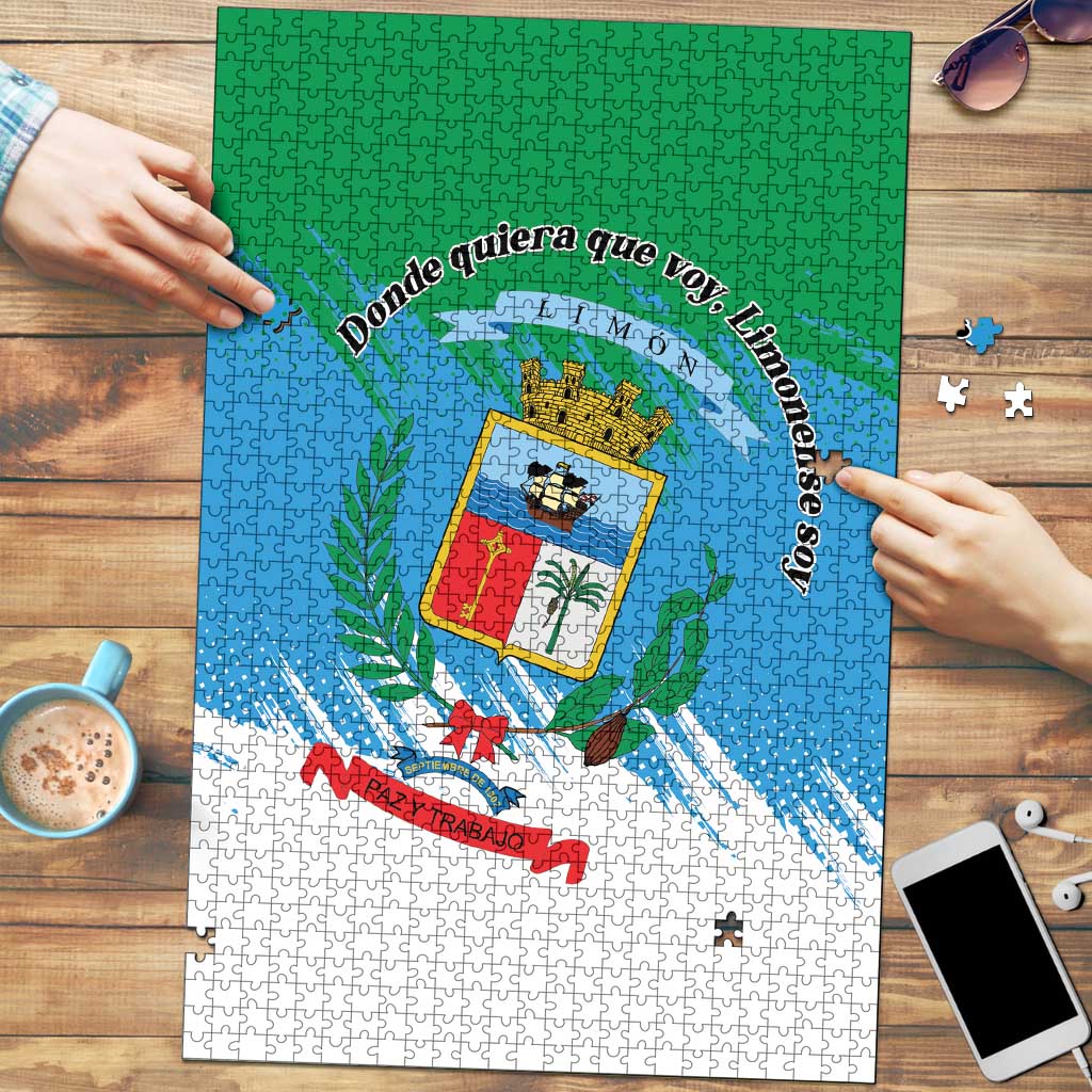 Costa Rica Limón Province Puzzle Donde Quiera Que Voy Limonense Soy - Wonder Print Shop