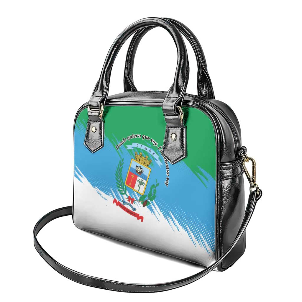 Costa Rica Limón Province Shoulder Handbag Donde Quiera Que Voy Limonense Soy - Wonder Print Shop