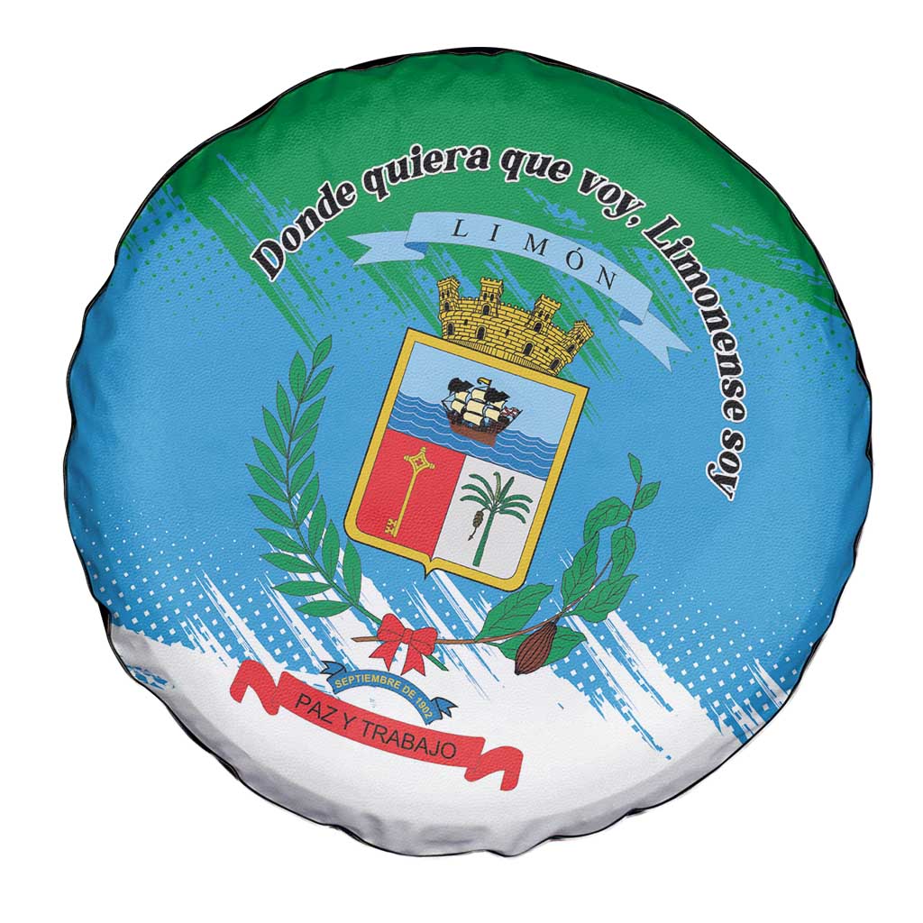 Costa Rica Limón Province Spare Tire Cover Donde Quiera Que Voy Limonense Soy - Wonder Print Shop
