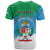 Personalized Costa Rica Limón Province T Shirt Donde Quiera Que Voy Limonense Soy - Wonder Print Shop
