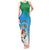 Personalized Costa Rica Limón Province Tank Maxi Dress Donde Quiera Que Voy Limonense Soy - Wonder Print Shop