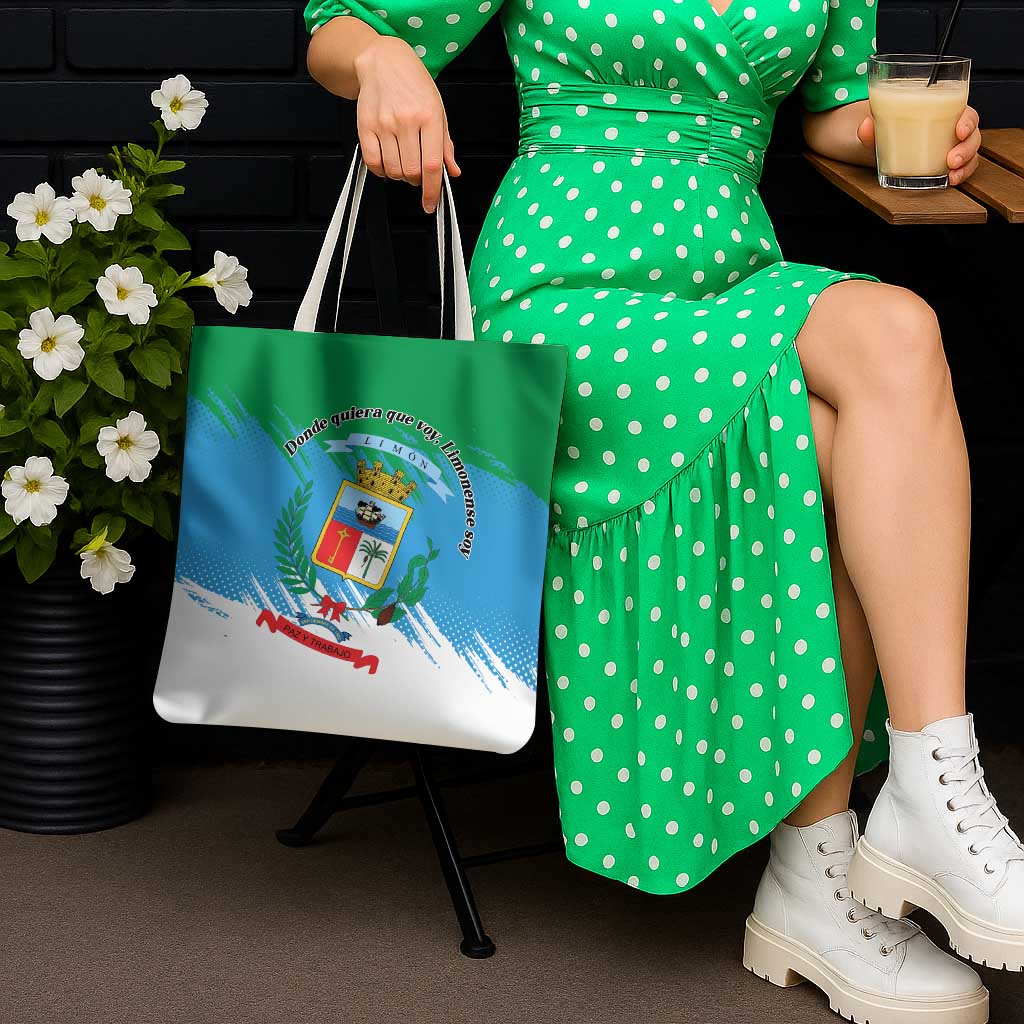 Costa Rica Limón Province Tote Bag Donde Quiera Que Voy Limonense Soy - Wonder Print Shop