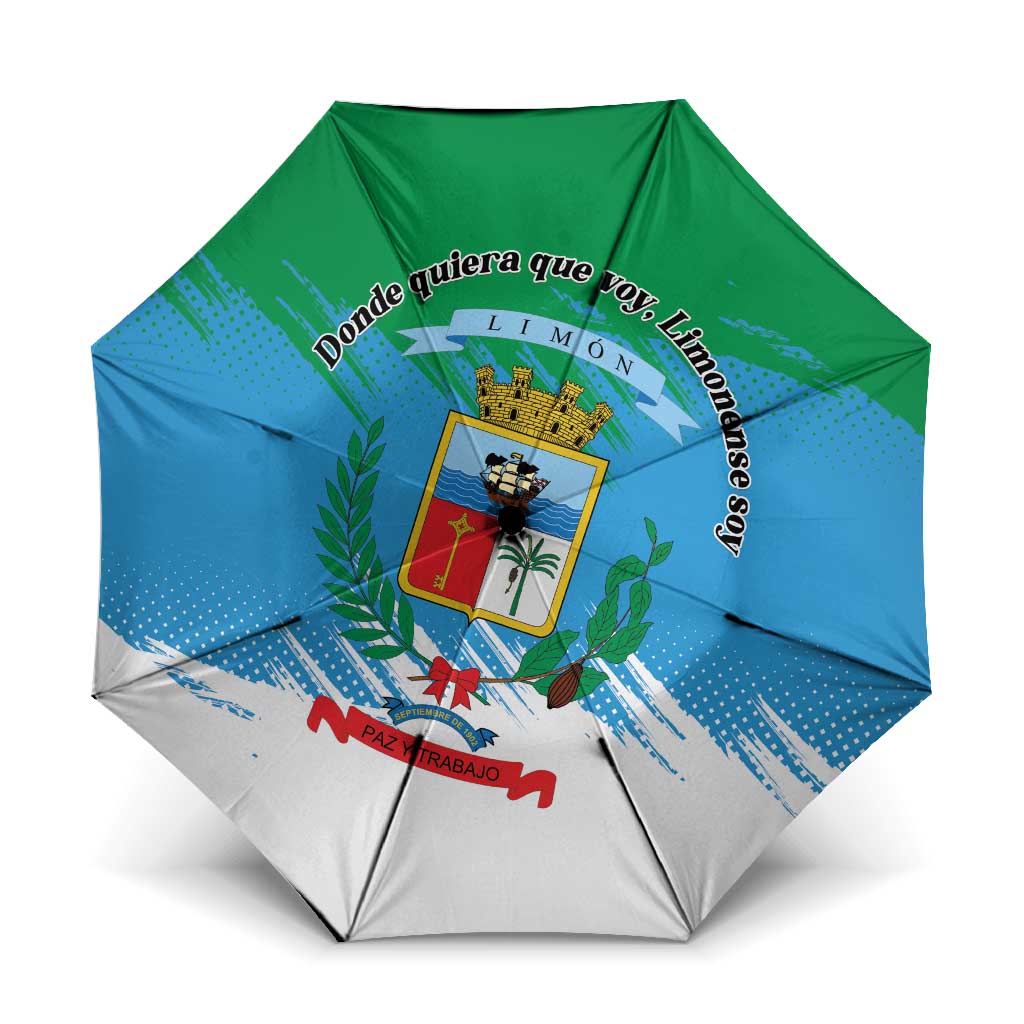 Costa Rica Limón Province Umbrella Donde Quiera Que Voy Limonense Soy - Wonder Print Shop